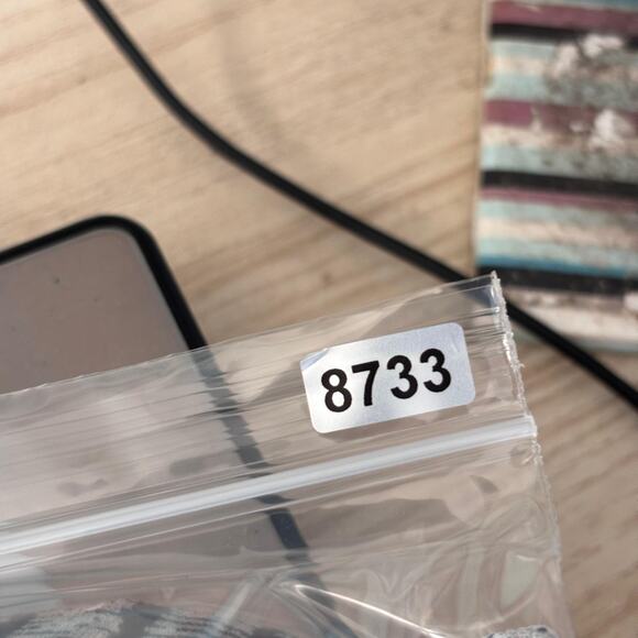 Cortefiel Dress Small Navy Flowy Flutter Elastic Waist Comfort Beachy Nautical - Picture 11 of 12